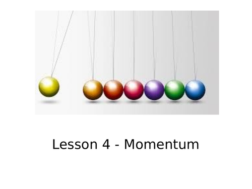 AQA GCSE Physics (9-1) P10.4 Momentum FULL LESSON