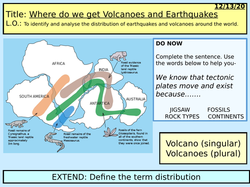 Challenge of Natural Hazards- Tectonics AQA SOW and workbook | Teaching ...