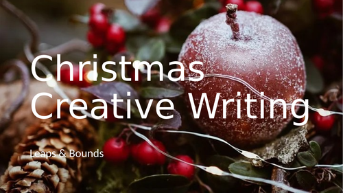 christmas creative writing gcse