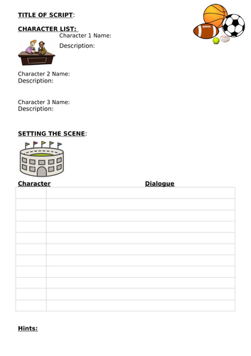 Script Writing KS2 | Teaching Resources