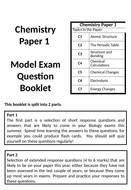 AQA GCSE Chemistry Paper 1 Revision Booklet | Teaching Resources