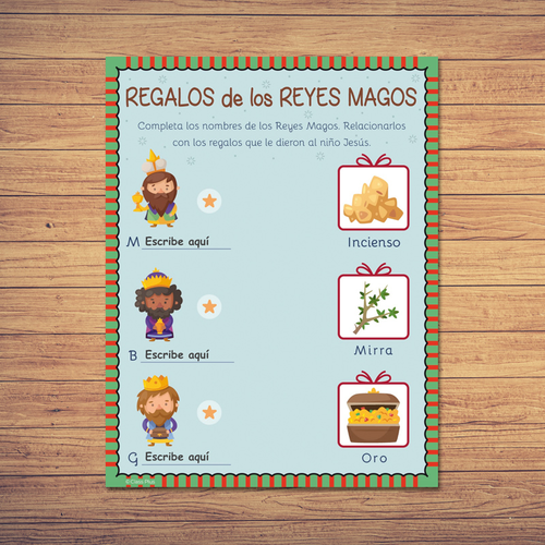 Día de los Tres Reyes Magos - Actividad Google Slides | Teaching Resources