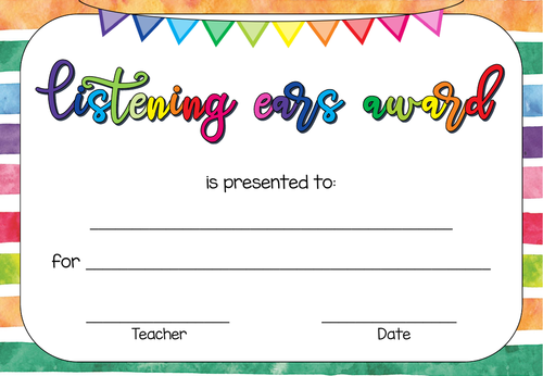 End of year awards - 58 printable editable certificates in pdf and ppt ...