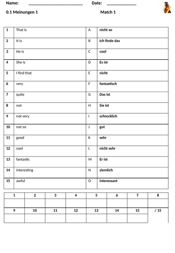 KS3 -German opinions and intensifiers - an introduction | Teaching ...