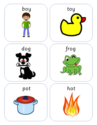 Reception/Year 1/Year 2 Rhyming flashcards - RWI set 1 and 2 sounds ...