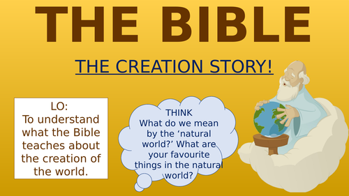 The Bible - The Creation Story!
