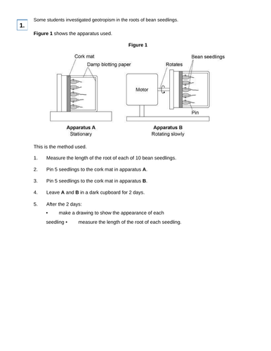 AQA GCSE Biology (9-1) B11.10 Using plant hormones FULL LESSON