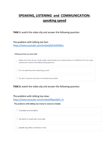 Speaking, listening and communication skills - English and SEN ...