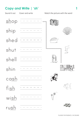 Phonics - SH Sound Resources