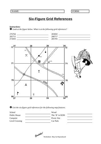 Geography Map Skills Worksheets Ks3 Ks3 Geography Map Skills Sow Scheme Of Work With Resources | Teaching  Resources