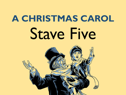 A Christmas Carol Stave 5  Teaching Resources