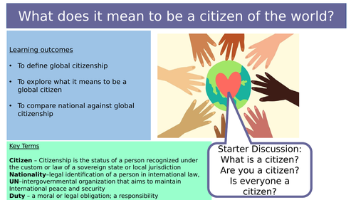 global citizenship in contemporary world essay