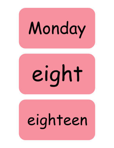 RWI Read Write Inc Red Word Flashcards: Sets 1 to 4 - Phonics & Reading ...