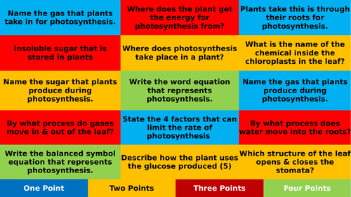 Photosynthesis Retrieval Grid