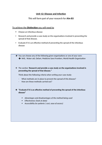 btec level 3 applied science unit 12 assignment a