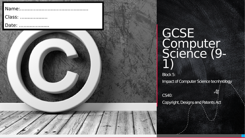 CS40: Copyright (Workbook)