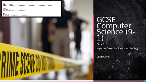 CS51 - Crime (Workbook)