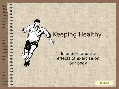 Health and Exercise - POWERPOINT