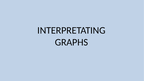 Edexcel GCSE PE Interpreting Graphs Lesson