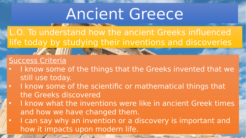 ANCIENT GREEKS Unit - 8 Lessons | Teaching Resources