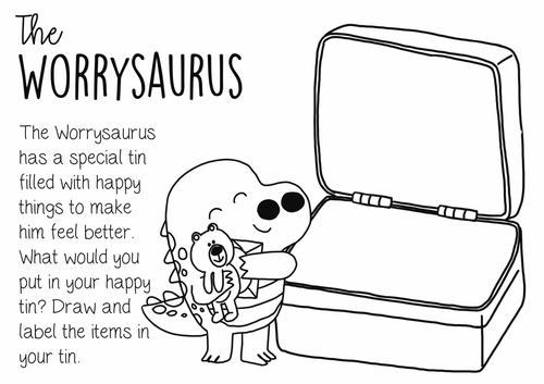 The Worrysaurus Activity | Teaching Resources