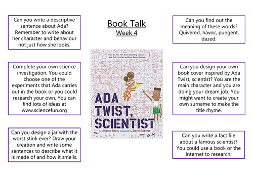 ada twist scientist book talk teaching resources