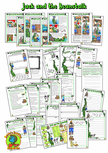 Jack and the Beanstalk Worksheets - Literacy KS1 | Teaching Resources