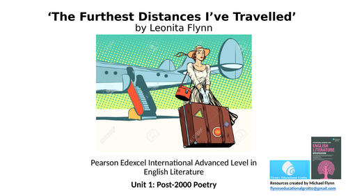 A Level Poetry: ‘The Furthest Distances I’ve Travelled’ by Leonita ...