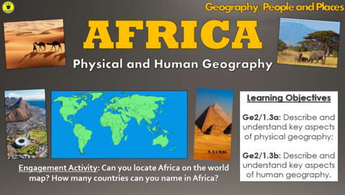 Africa: Physical and Human Geography (People and Places)