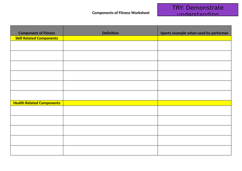 aqa-9-1-gcse-pe-components-of-fitness-student-activity-teaching