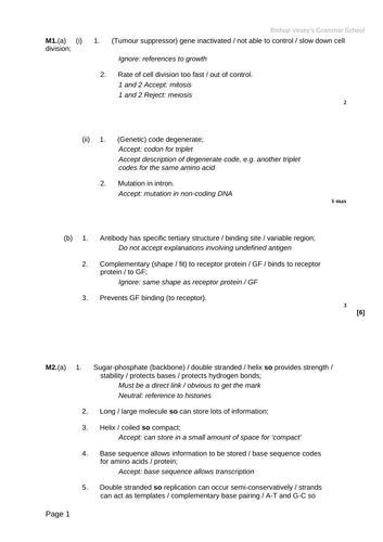 AQA A Level Gene Expression | Teaching Resources