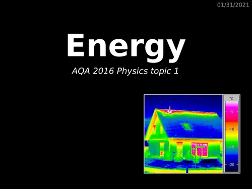 GCSE Physics Unit 1 - Energy