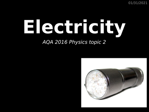 GCSE Physics Unit 2 - Electricity