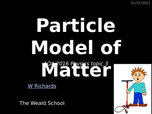 GCSE Physics Unit 3 - Particle Model of Matter