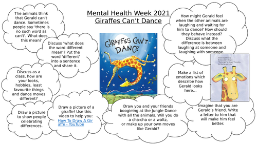 Book Talk - Giraffe's Can't Dance | Teaching Resources