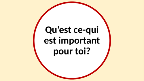 French Random Question Generator - Global Issues | Teaching Resources