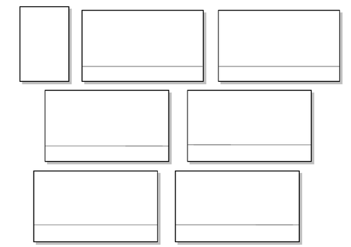Ks1 ks2 worksheet comic strip templates x3 teaching resources