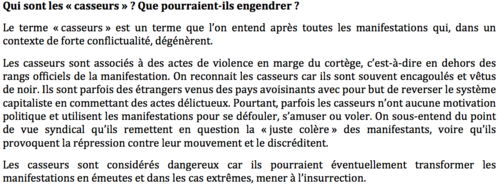 Manifestations, greves- Possible Qs and Model Answers- French A Level ...