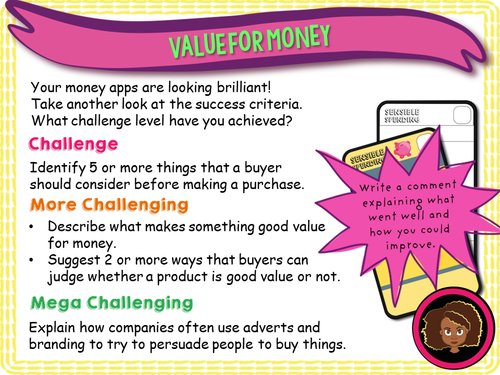 Value for Money | Teaching Resources