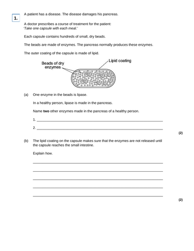 AQA GCSE Biology (9-1) B3.5 Factors affecting enzymes FULL LESSON ...