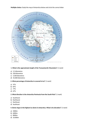 ks3 geography antarctica complete unit teaching resources