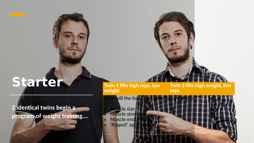 TRAINING METHODS FOR MUSCULAR STRENGTH BTEC SPORT visual data 6