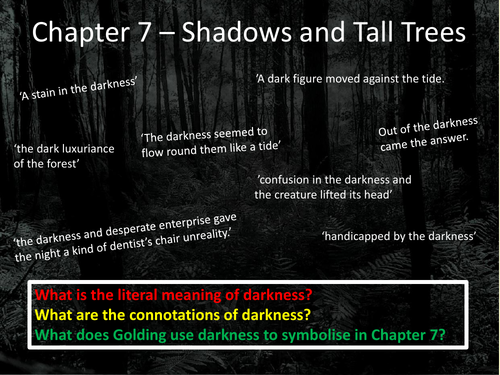 Lord of the Flies Chapter 7 | Teaching Resources