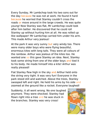 Year 3 - FLAT STANLEY - Writing Model Examples | Teaching Resources