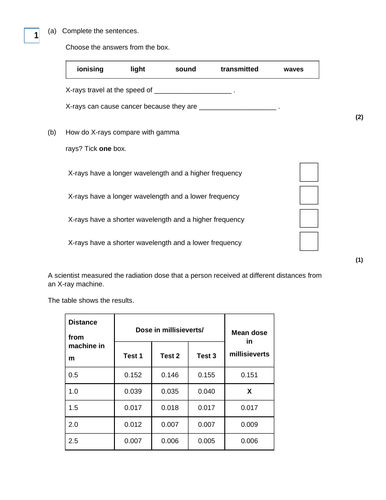 AQA GCSE Physics (9-1) - P13.5 X-rays in medicine FULL LESSON ...