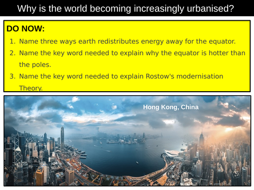 Urbanisation World