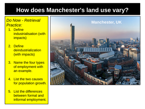 Urbanisation Manchester