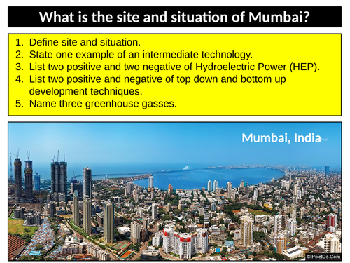 Urbanisation Mumbai Site Situation