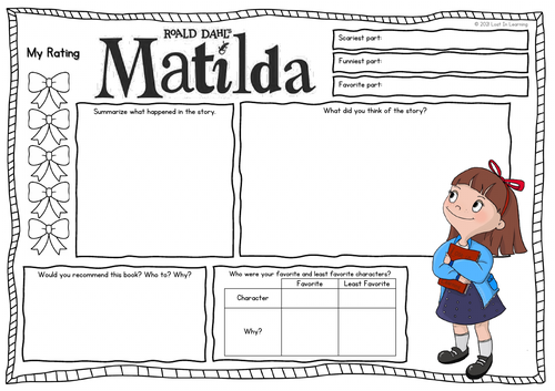Matilda: Book Review (Roald Dahl) | Teaching Resources