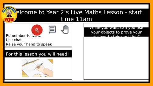 To understand non-unit fractions - Year 2